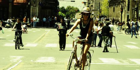 Ciclovia Morelia. Foto de Ezequiel Tinoco @ flickr.